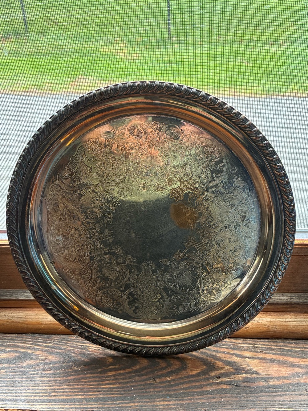 Wm. Rogers 870 Silver plated serving dish
